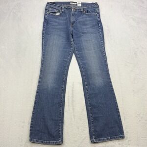 Vintage Levis Jeans Womens 12 34x33 Blue Denim 515 Bootcut Y2K Stretch Faded